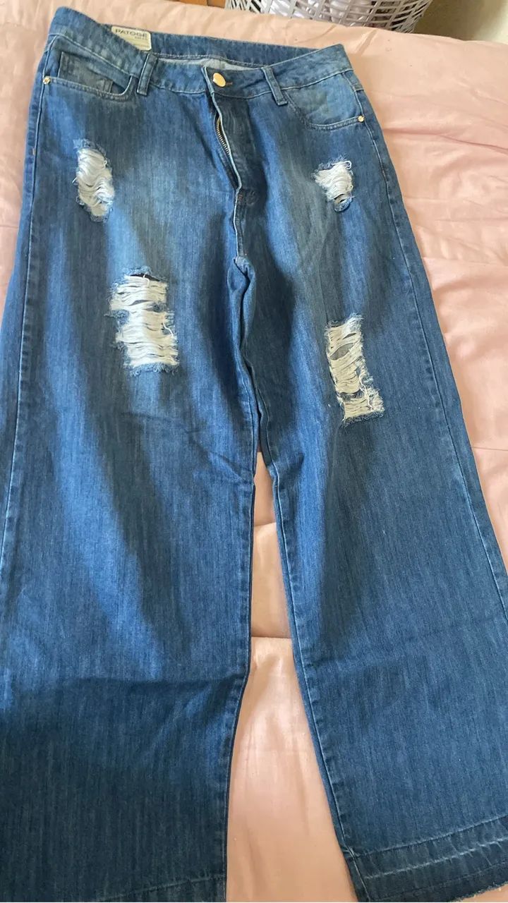 Calça Wied leg 