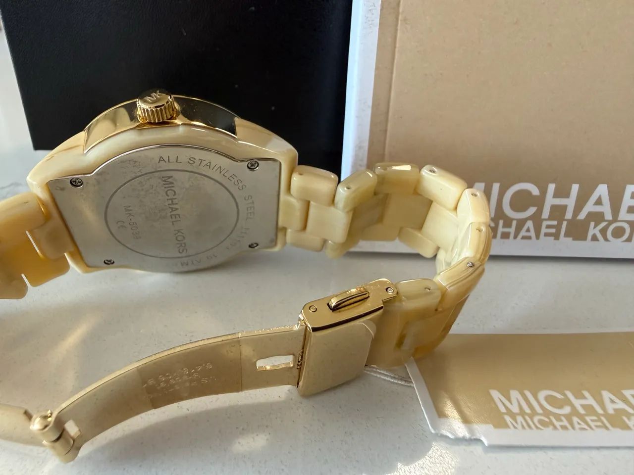 Relógio Michael Kors MK5039 Original Completo com Caixa e Elos Extras - Foto 4