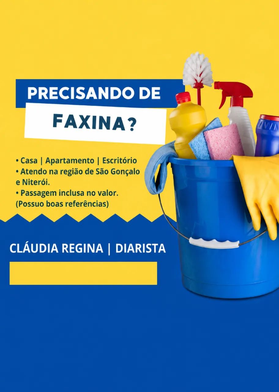 Faxinas - Região de São Gonçalo / Niterói 