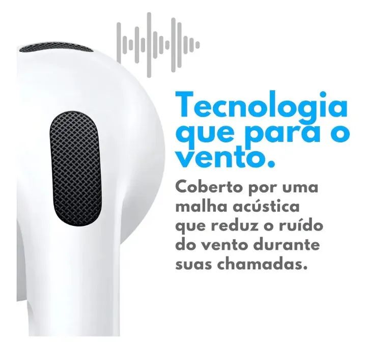 Fone Bluetooth A'Gold Compatível com Android e iPhone | Qualidade Premium - Foto 3