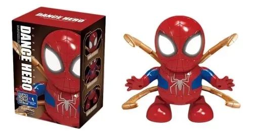 Boneco do Homem-Aranha que dança com luz e som - Foto 2