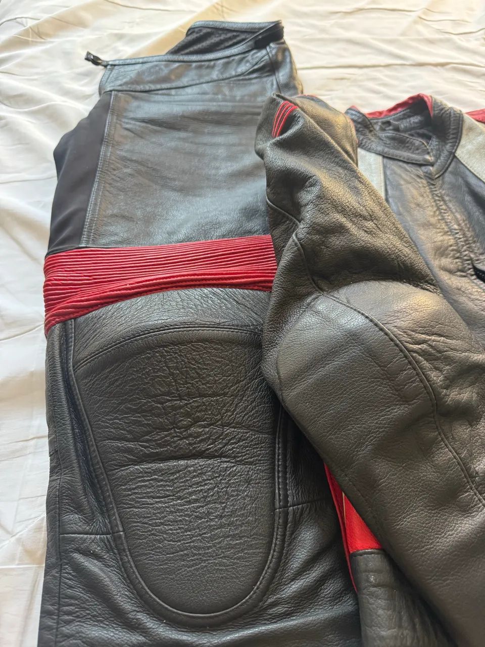 Roupa de couro motocicleta  - Foto 4