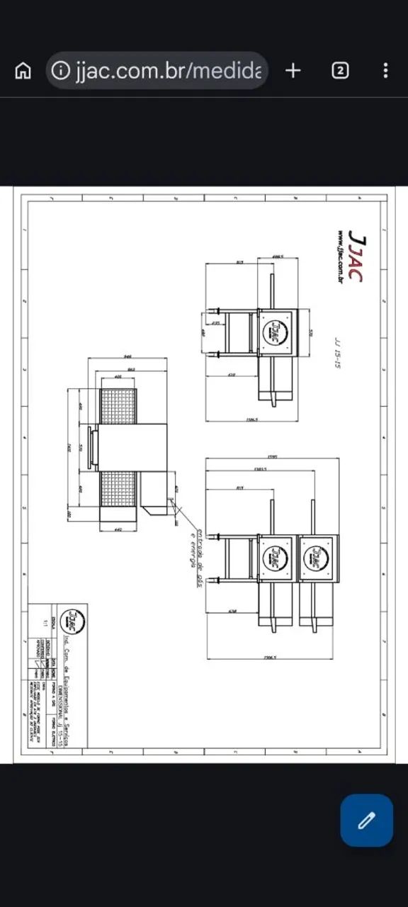 FORNO ESTEIRA JJACC 1515 - Foto 6
