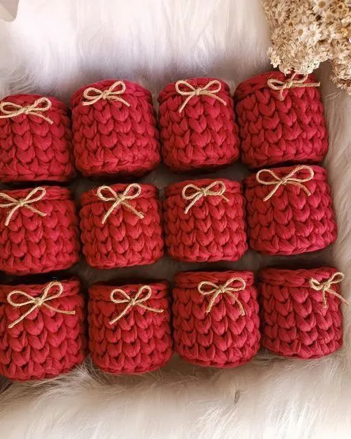 Kits lembrancinhas em crochê 