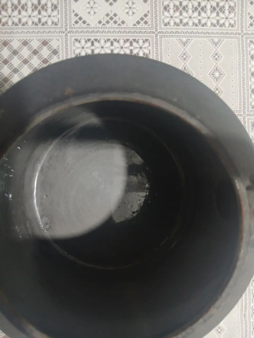CHALEIRA ANTIGA SANSA Nº 76 EM FERRO FUNDIDO - Foto 5