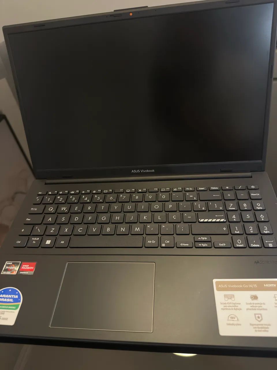 Notebook ASUS 8GB RAM 512GB SSD 15,6" Full HD Windows 11 E1504FA-NJ836W