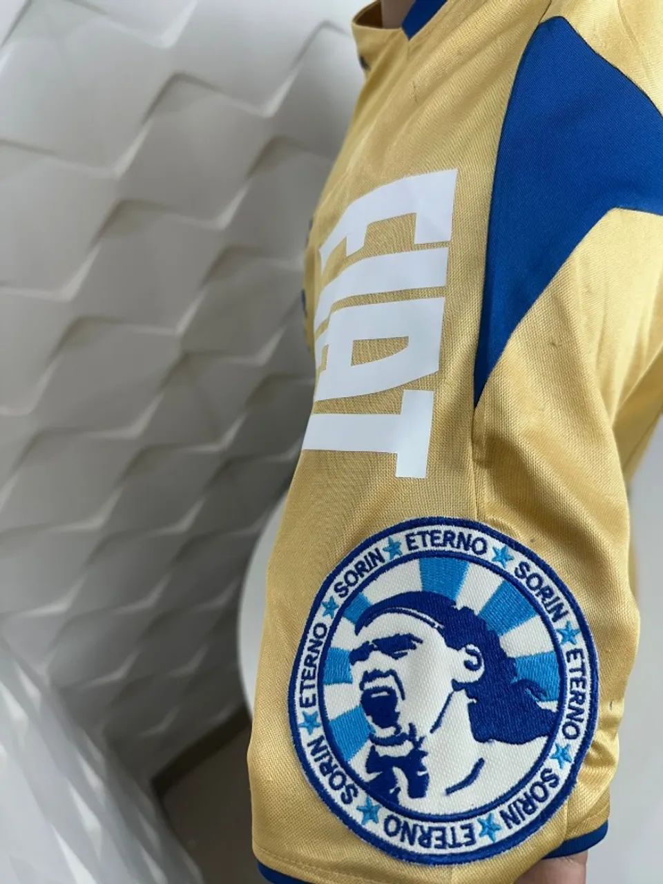 Camisa Cruzeiro Original 2009 Goleiro Fábio Dourada - Foto 3