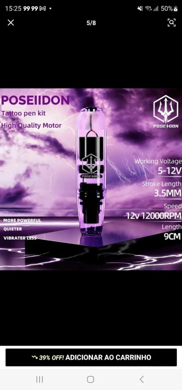 Kit tatuagem  - Foto 6