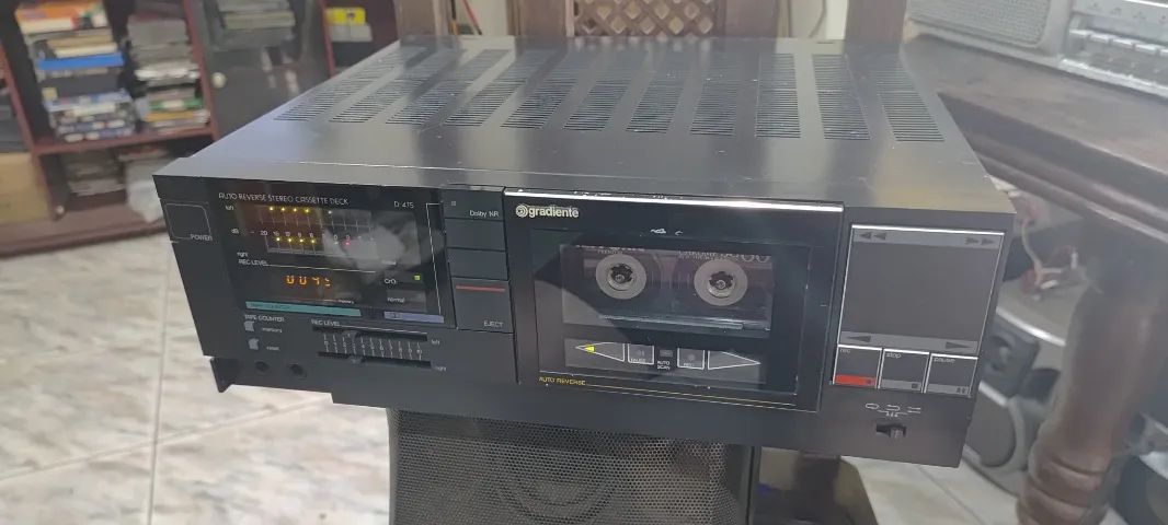 Tape Deck Vintage Gradiente D475 Funcionando - Foto 5