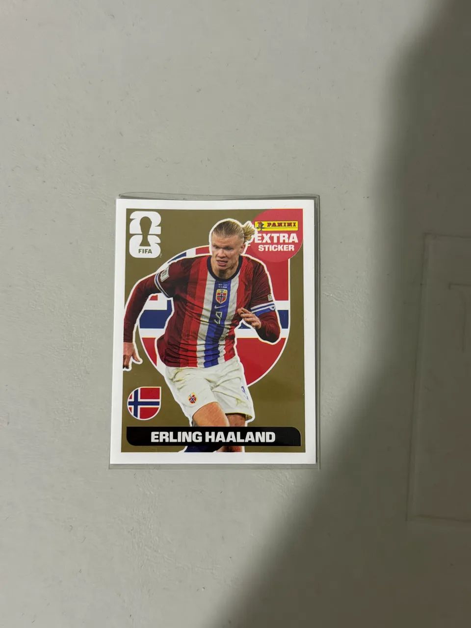 Haaland Ouro - Dourada - Extra sticker - Legend - Foto 2