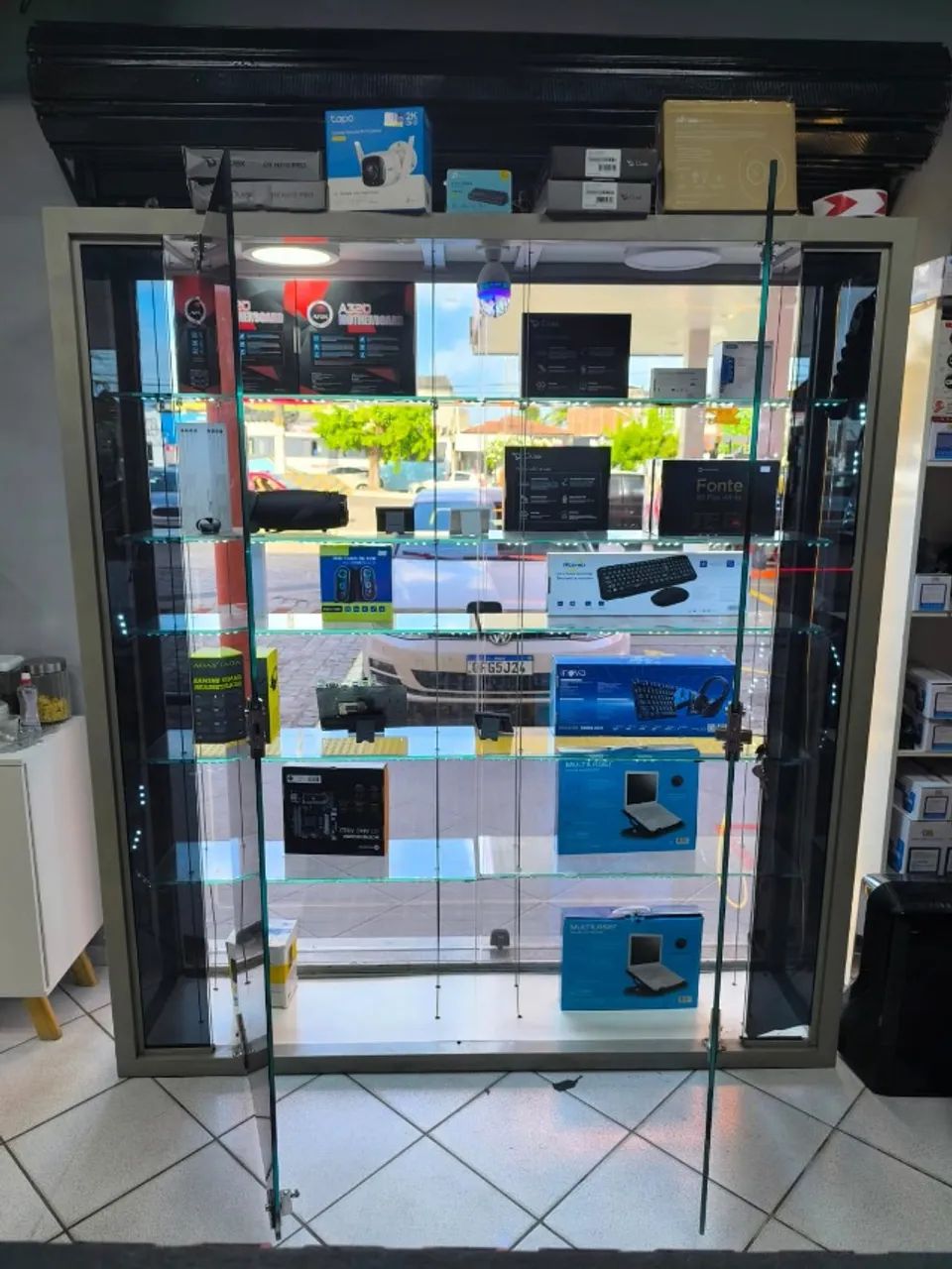 VITRINE EM PARA LOJA ESPOSITOR