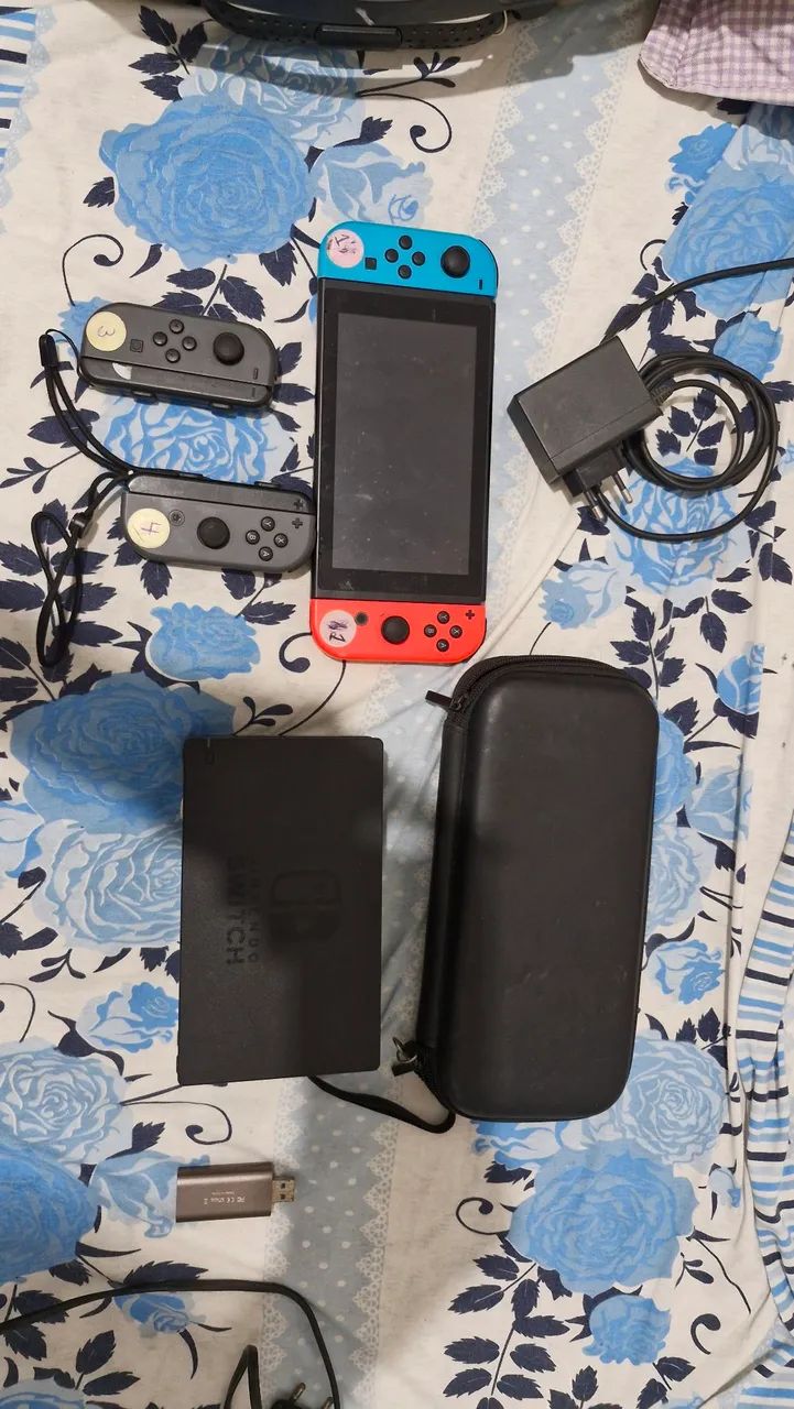 Nintendo Switch V2 - DESBLOQUEADO 