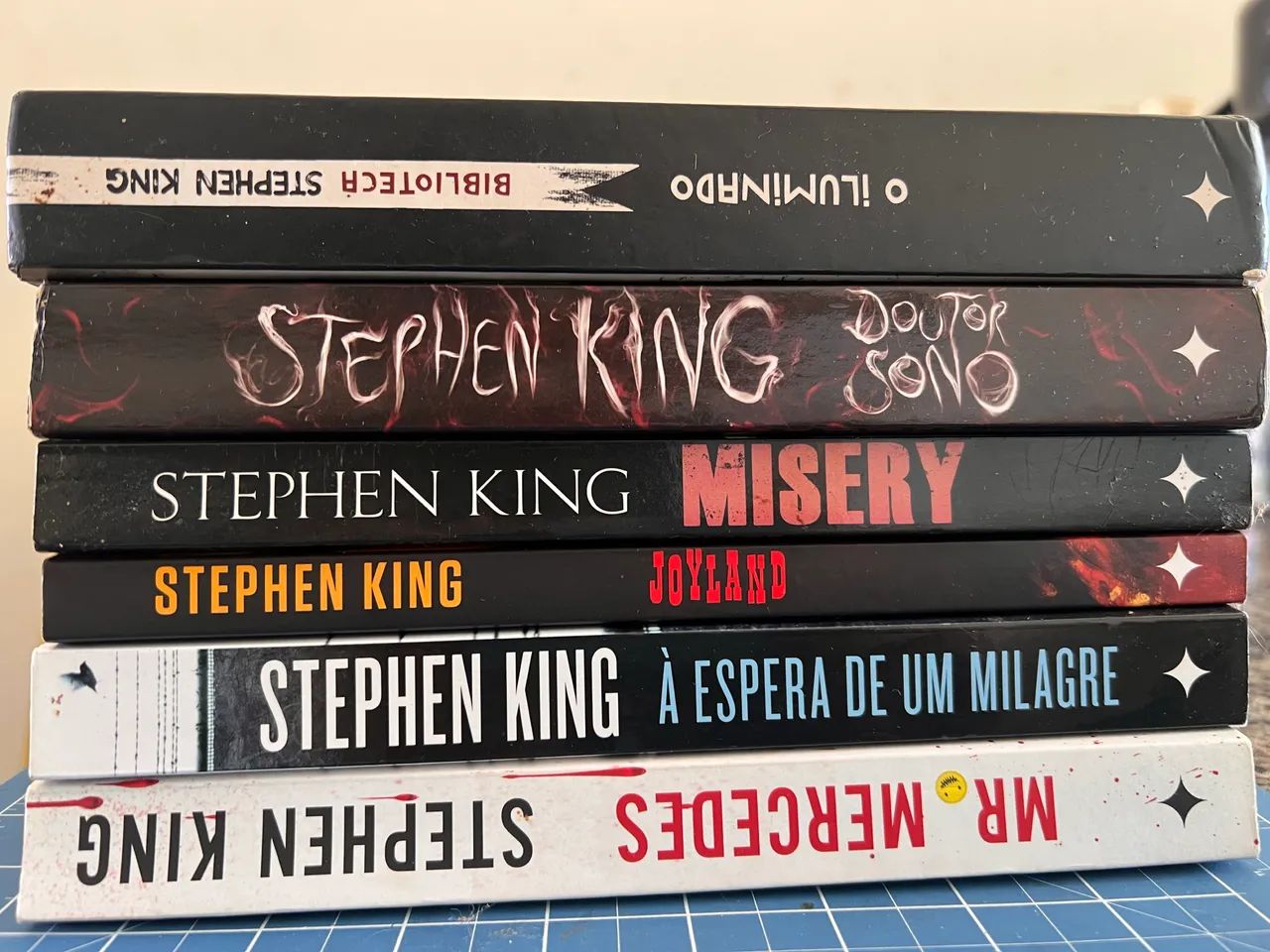 Kit 6 livros Stephen King 