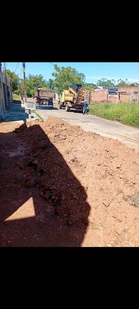 Doa ção de cascalho e aterro - Foto 2