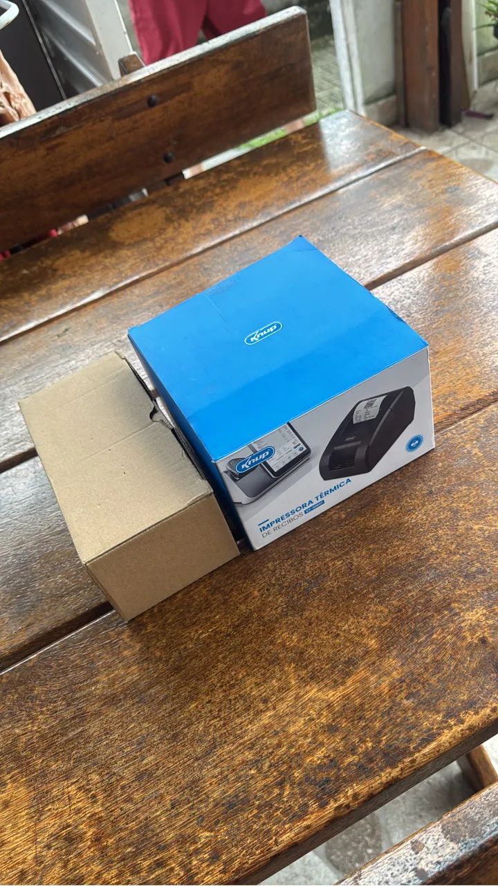 Vendo kit de impressora termica e leitor de codigo de barras