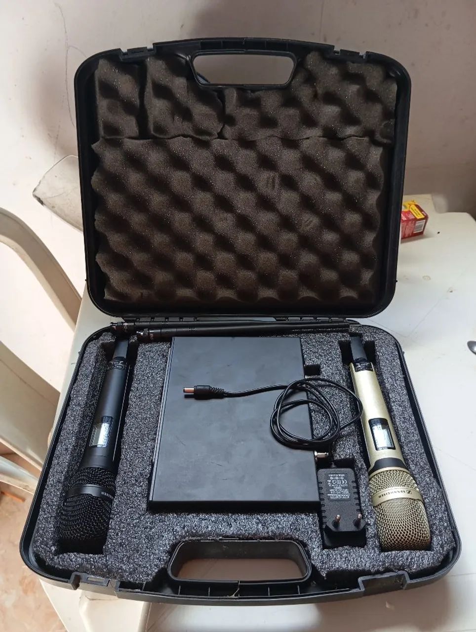 Vendo Microfone Sem fio Duplo  - Foto 3