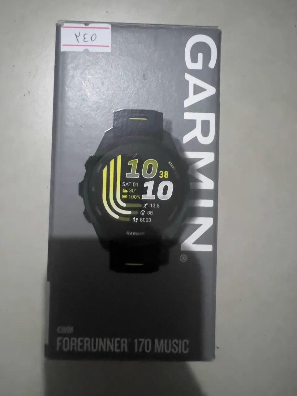 Relógio Garmin forerunner 170 music zerado