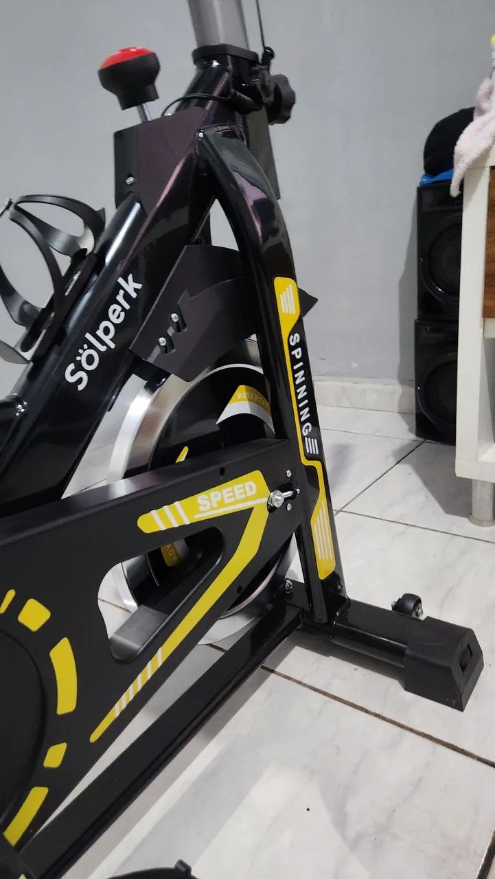 Bicicleta egocêntrica spining inércia 13kg  - Foto 3