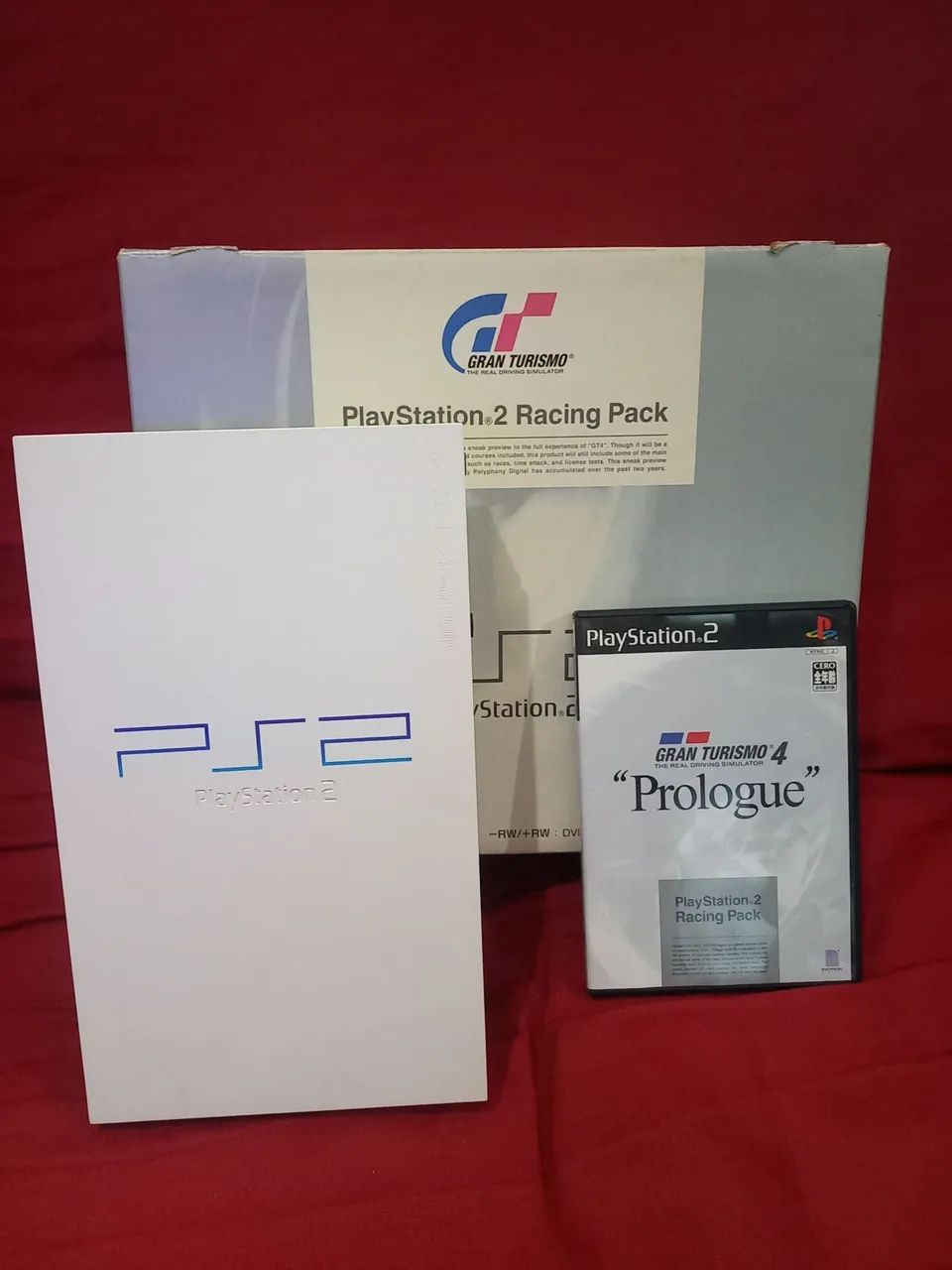 Console PS2 branco,  edição limitada Gran turismo  - Foto 2