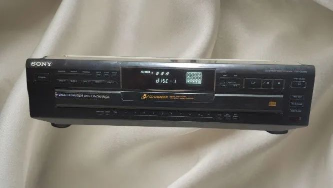 Cd player Sony carrossel para conserto 