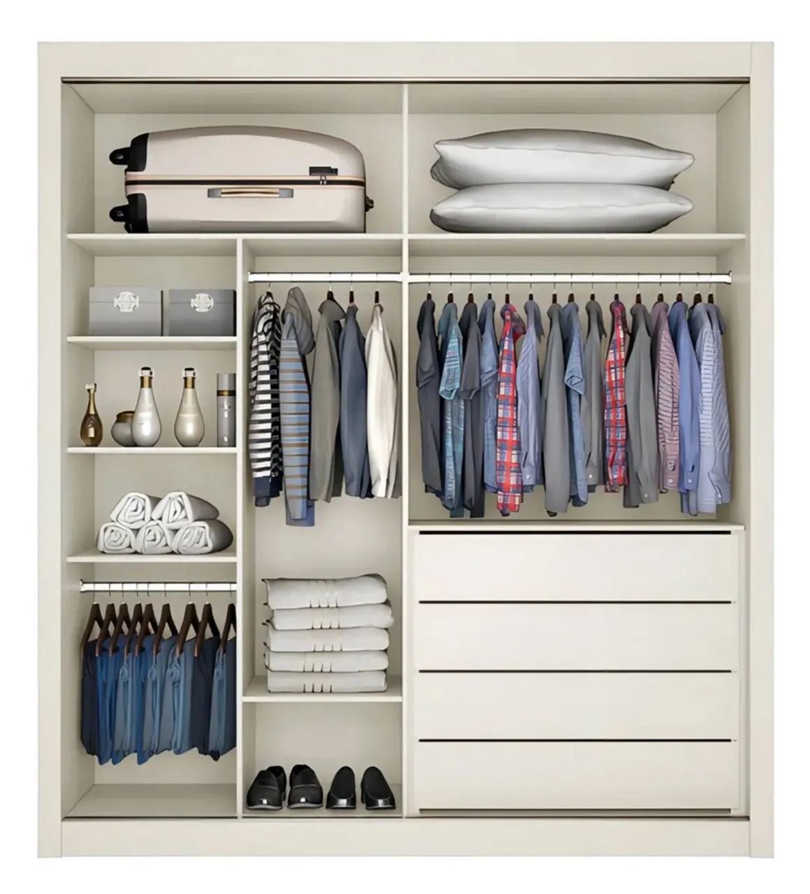 Guarda-Roupa com um espelho para venda - Foto 3