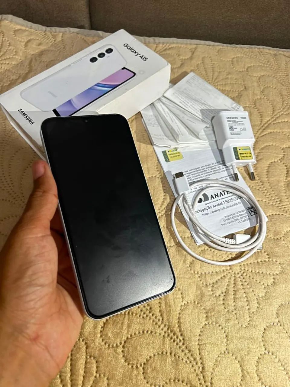 Samsung A15 256G Completo Com Nota  - Foto 2