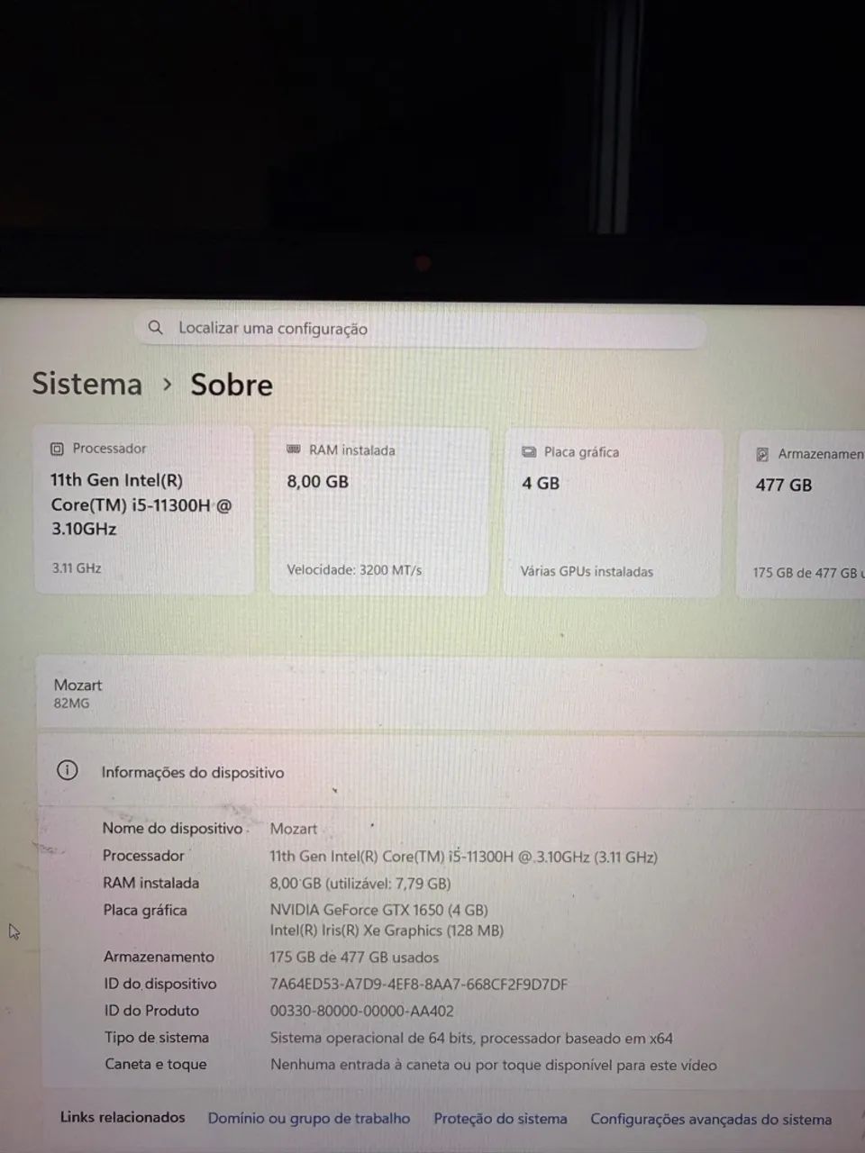 Notebook Lenovo Gaming Ideapad - Foto 5