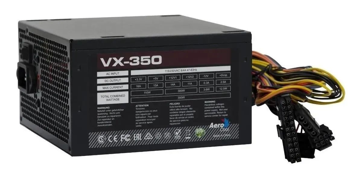 Fonte Aerocool Stealth Vx 350w