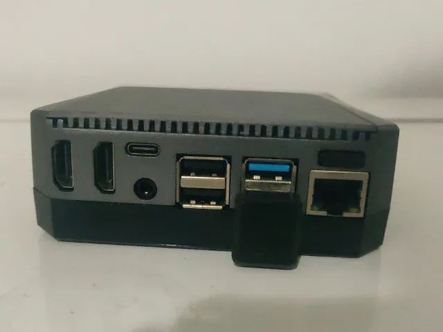 Raspberry Pi 4 com 8 GB de RAM, SSD de 120 GB e case Argon ONE M.2 - Foto 2