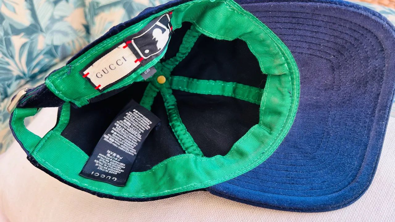 Boné Gucci Original | Comprado nos EUA | Edição de Colaboração