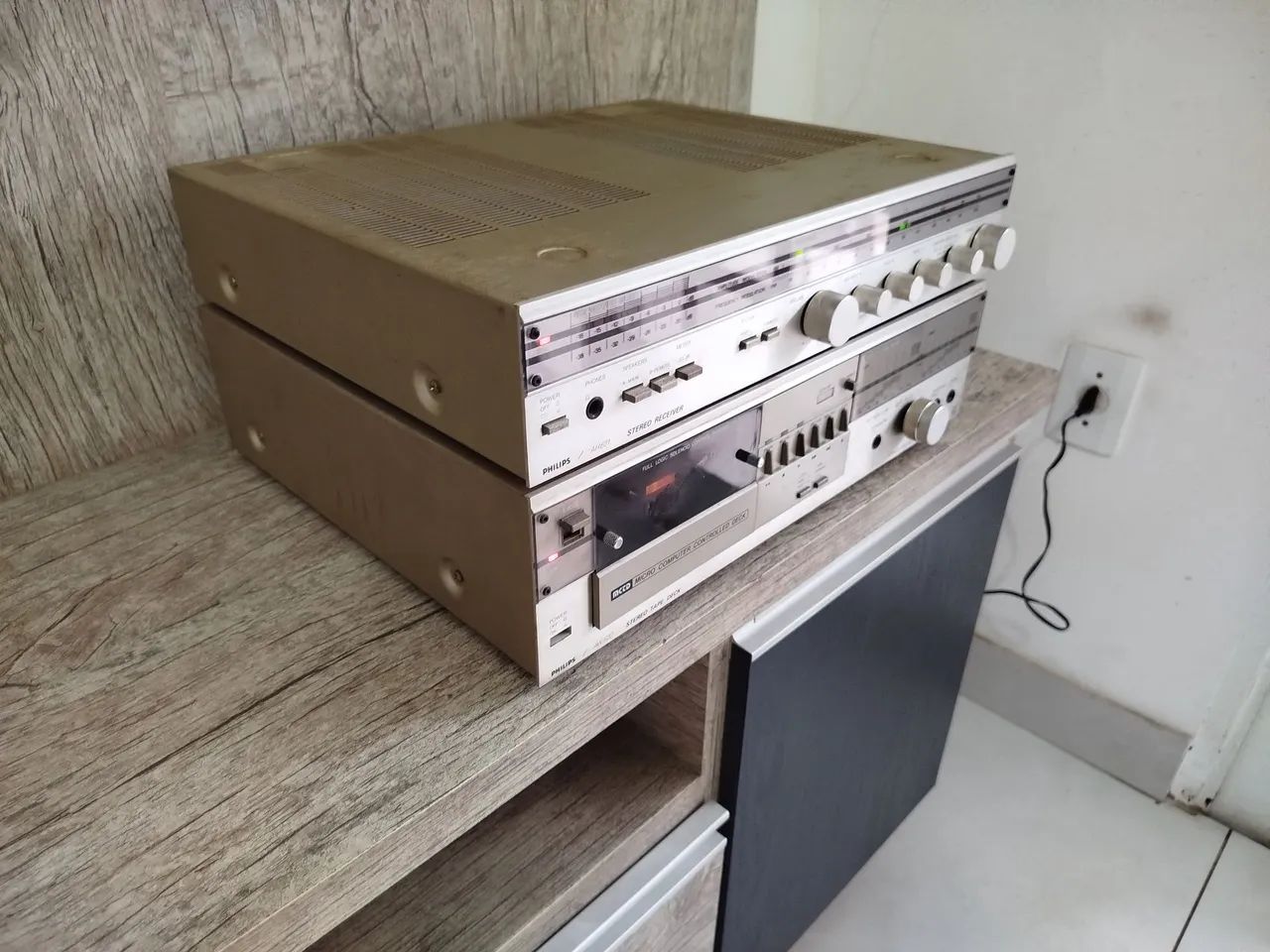 Receiver e tape deck Philips AH 621, N gradiente, polyvox, technics, marantz, sansui, - Foto 5