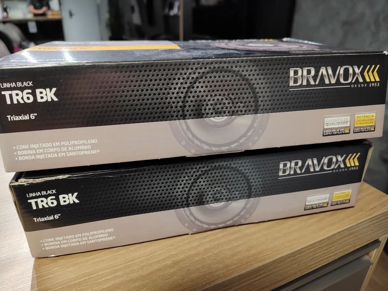 Par de Auto Falantes Bravox TR6 BK - Foto 5