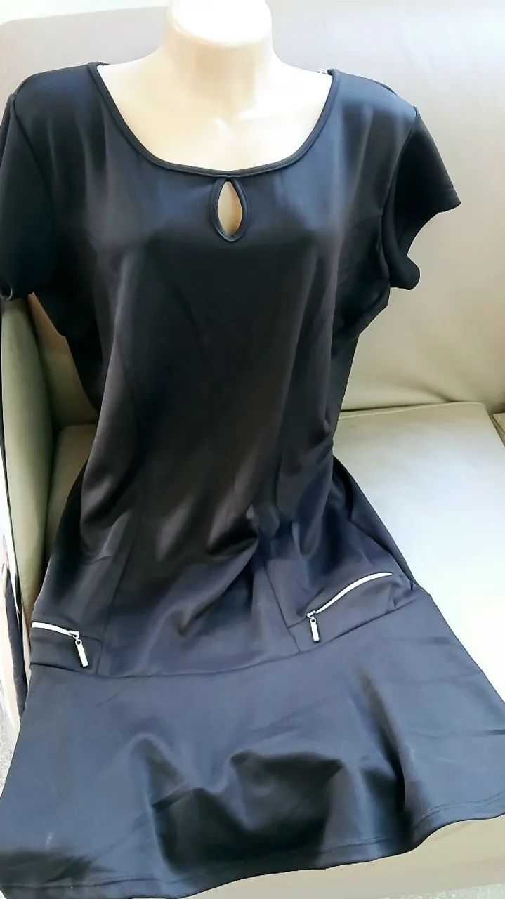 Vestido Plus size preto - Foto 2
