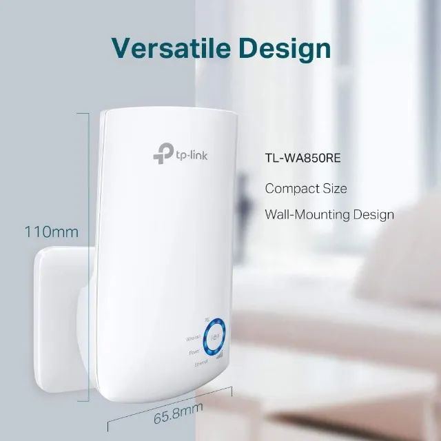 TP-Link Extensor de alcance Wi-Fi N300 (TL-WA850RE) - Foto 4