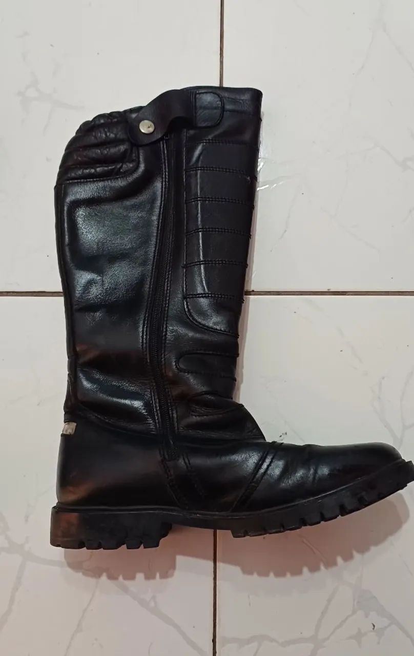 Bota motociclista/militar  - Foto 3
