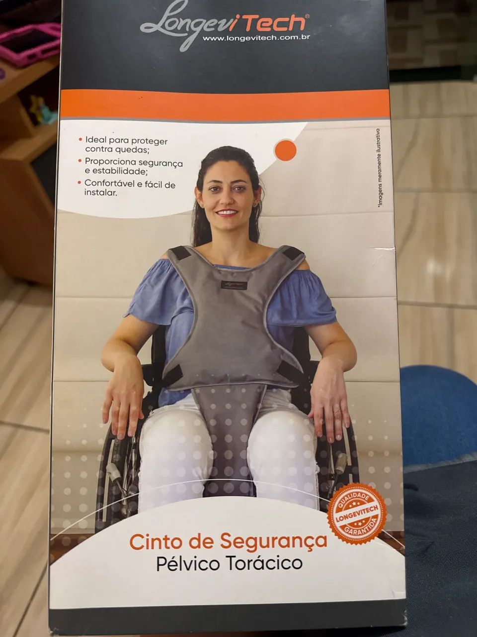 CINTO DE SEGURANÇA PÉLVICO TORARICO - Foto 2
