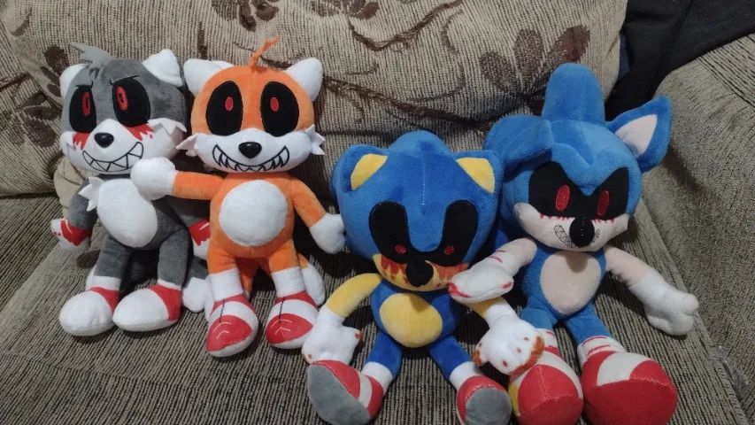 Bonecos de coleção do Sonic 
