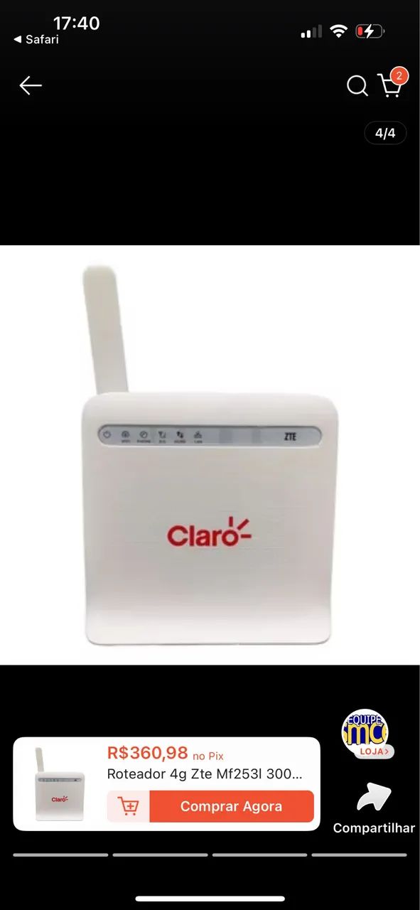 Modem Claro