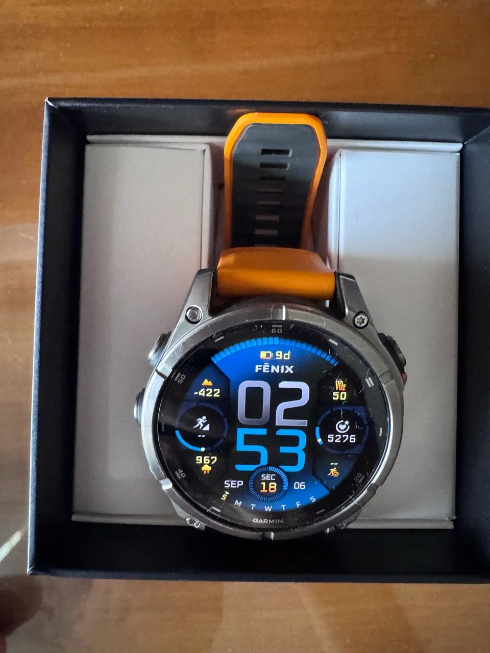 Relógio Garmin Fênix 8 47 mm Amoled - Foto 3