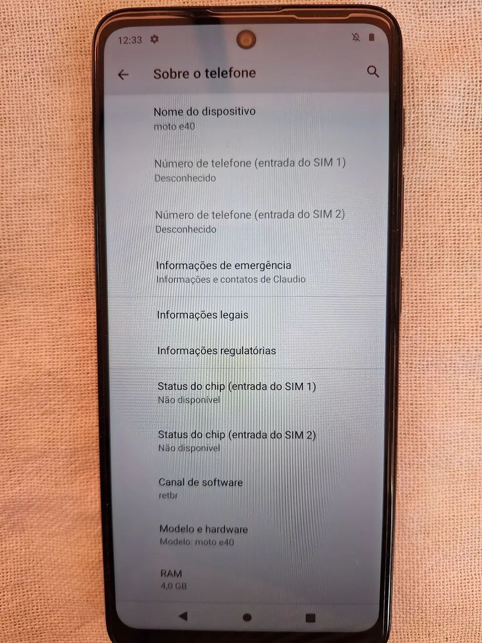 Celular Motorola E40  - Foto 5