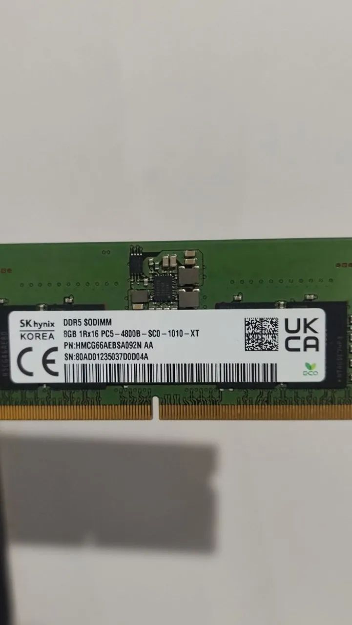 Memória notebook DDR5  - Foto 2