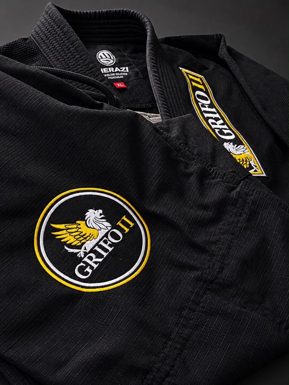 Kimono Jiu-Jitsu Sherazi Preto - A4 e A1 - Foto 2