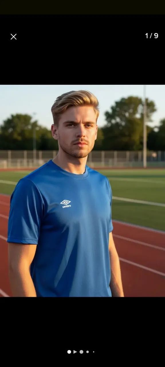 Camisa Umbro Masculina academia Legacy - Foto 2