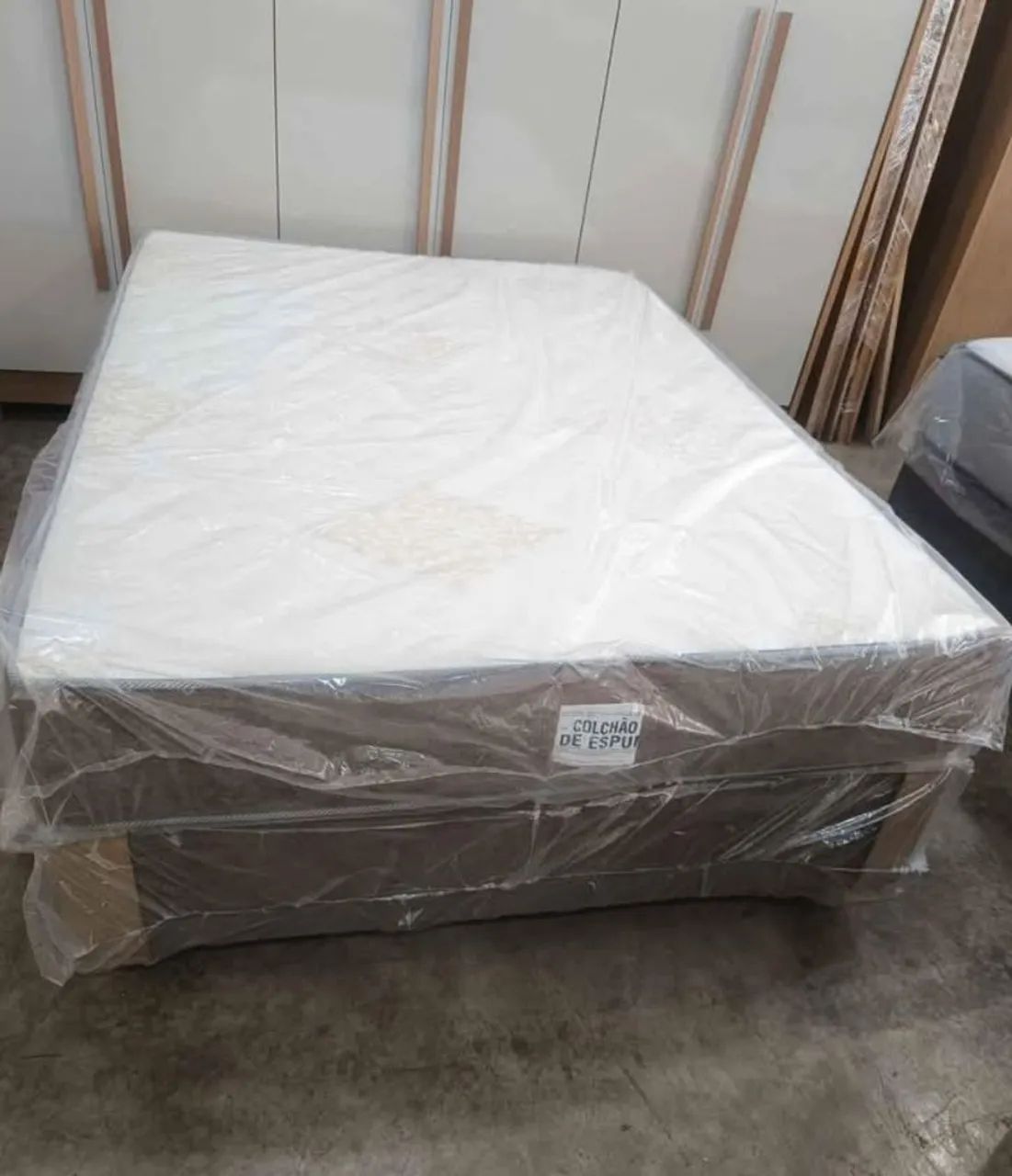 Cama box completa Colchão D-33 24cm com Base box  - Foto 4