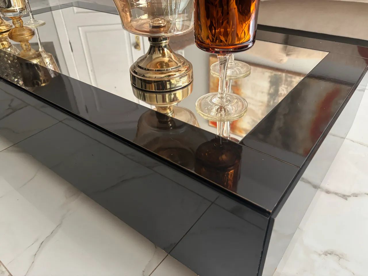 Mesa de centro com tampo espelhado  - Foto 2