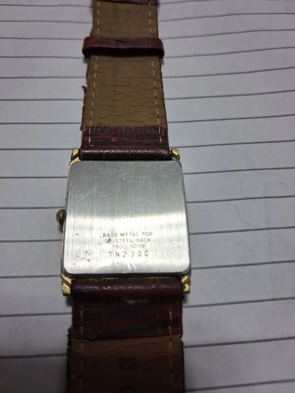 RELOGIO ANTIGO SEIKO TANK - Foto 2