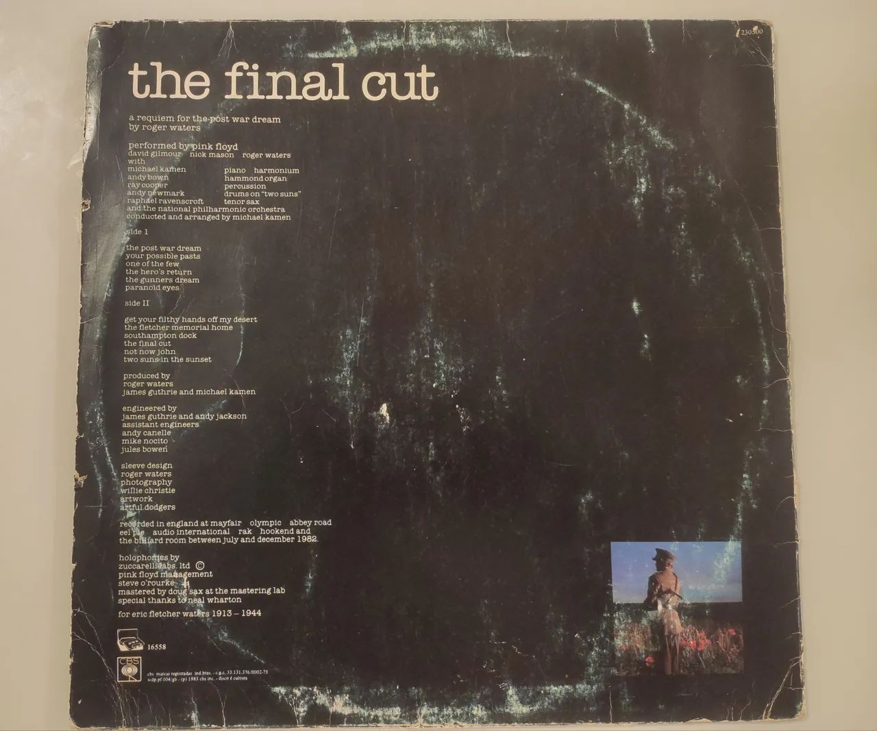 LP Disco vinil Pink Floyd Final cut  - Foto 2