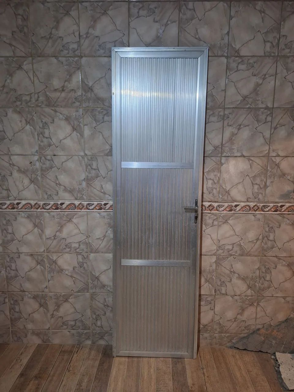 Porta de aluminio