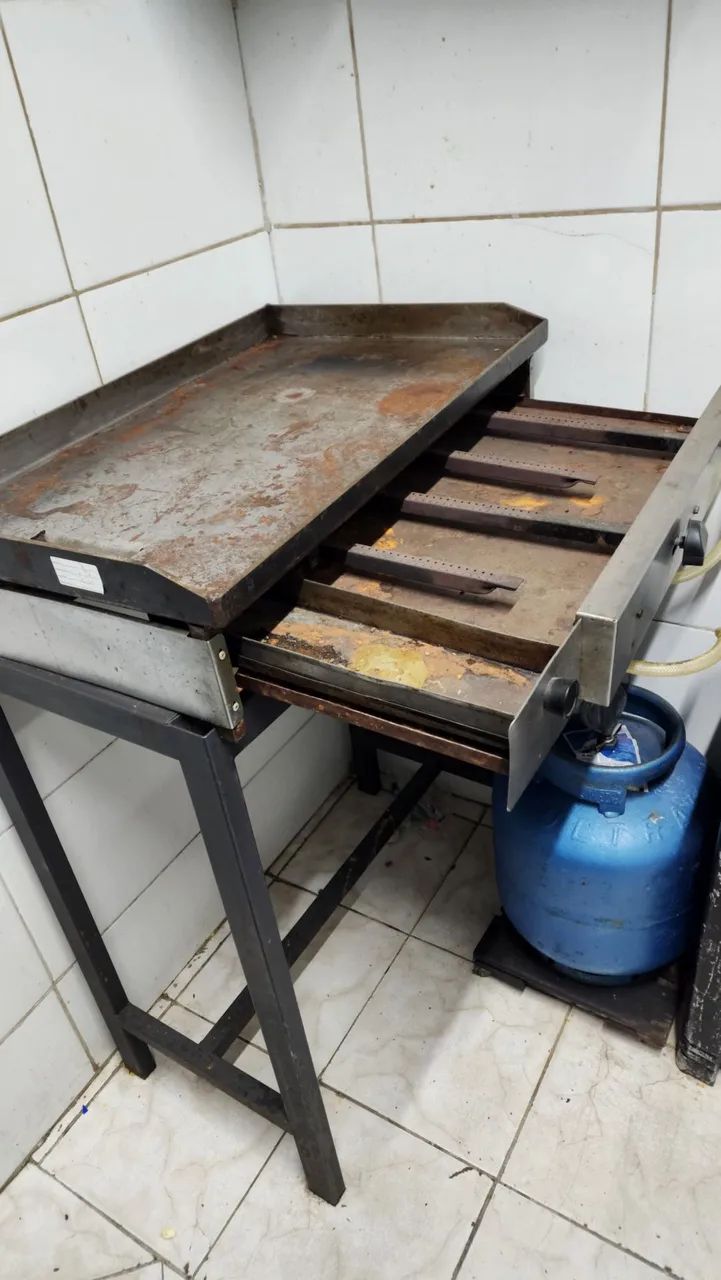 Chapa profissional pra bares e lanchonetes - Foto 5