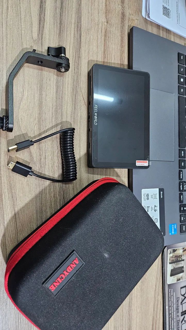 Monitor Feelworld F6 Plus V2 4k 6 polegadas!